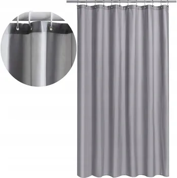 Sprchový závěs Sprchový závěs 200x240 cm Voděodolný Protiplísňový s Háčky