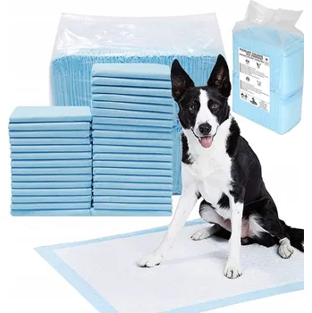 toaleta pro psa HYGIENICKÉ ABSORPČNÍ PODLOŽKY PRO PSA UČENÍ 45x60CM 100 KUSŮ