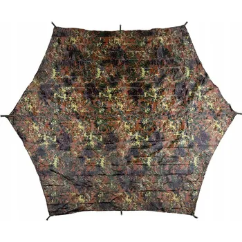 Krycí plachta Plachta Hexagon-Tarp flecktarn 340 x 310 cm