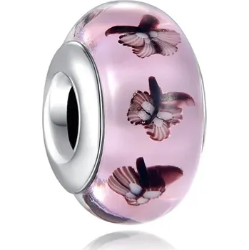 Přívěsek Stříbrný přívěsek motýl vážka tulipán | přívěsek, šperk - B1516