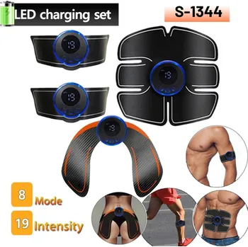 Masážní přístroj Elektrický svalový stimulátor pro tvarování těla | masážní přístroj - S-1344