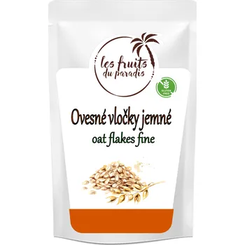 Ovesné vločky s klíčky bezlepkové 1 kg LES FRUITS DU PARADIS