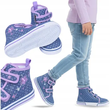 Dívčí tenisky YOCLUB dětské tenisky modré velikost 30