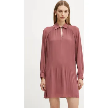 Dámské šaty Šaty Liu Jo červená barva, mini, WF4158 T0414 WF4158.T0414 92X, vel. 38