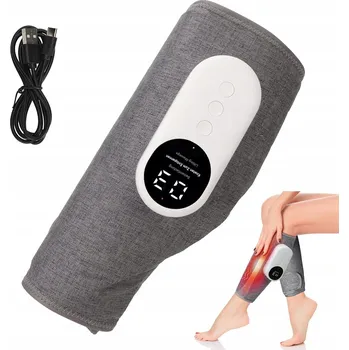 Masážní přístroj Masážní Přístroj Kolenní a chodidlové návleky pro masáž nohou a lýtek s kompresí a vyhříváním pro zlepšení cirkulace