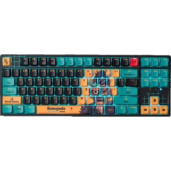 Klávesnice Mechanická klávesnice A4TECH BLOODY AT87 RENEGADE USB (Alpha Spínače)