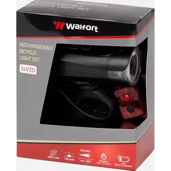 Cyklosvítilna Sada přední a zadní dobíjecí USB-C světla na kolo
