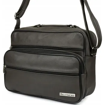 Podprsenka Beltimore sportovní taška z pravé kůže, bez vzoru