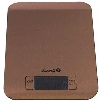 Kuchyňská váha Kuchyňská váha Łucznik KS509B béžová/hnědá 5 kg