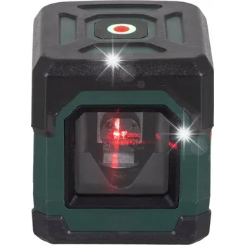 Měřící laser KŘÍŽOVÝ LASEROVÝ NIVELÁK 15M ZELENÝ LASER