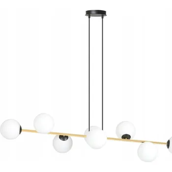 Závěsné svítidlo Emibig GRAVITY 8 BL OPAL – 8 světelných bodů E14