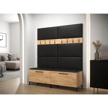 Šatní skříň Šatní skříň Veneti ANDORA 168 x 196 x 46 cm černá