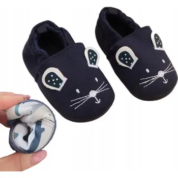 Chlapecké bačkory Dětské Papuče pro Kojenecké, pružné a ohebné BAREFOOT bačkory do domu i školky, velikost 20