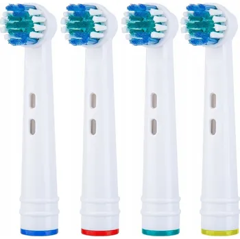 Péče o chrup Náhradní Hlavice ke kartáčku Rel, náhrada za Oral-B Braun EB17-P, 4 ks