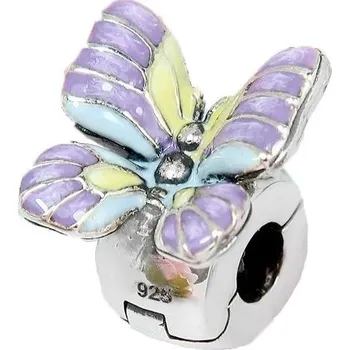 Přívěsek Stříbrný přívěsek motýl vážka tulipán | přívěsek, šperk - B2550