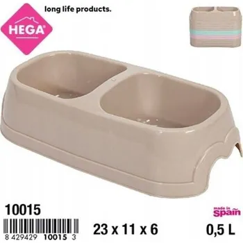 Miska pro psa Dvojitá miska pro psa 0.5 l, 1 Ks