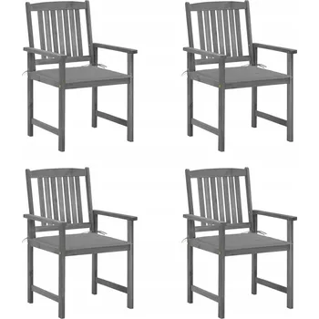 Zahradní židle VidaXL dřevo modrá