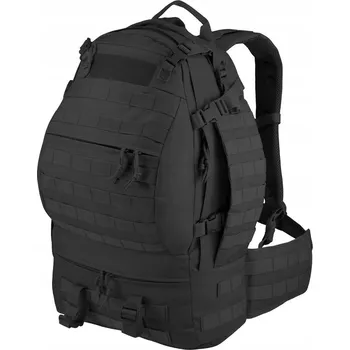 turistický batoh Batoh Camo Military Gear Cargo 20-40 l černý
