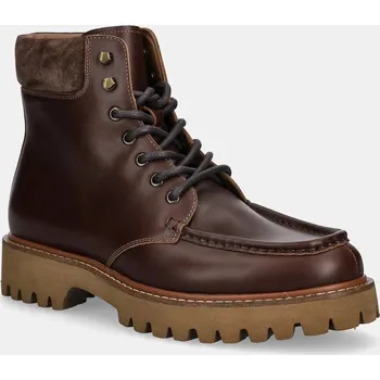 Dámské polobotky Kožené boty Aldo GRIER 14135024.GRIER hnědá 89X, EUR 40