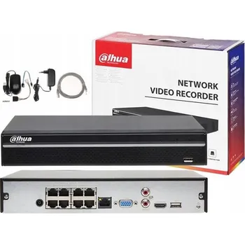 IP kamera IP rekordér Dahua NVR2108HS-8P-S3, 8 kanálů, 12 Mpx, H.265+, PoE