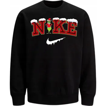 Pánská mikina PÁNSKÁ MIKINA GRINCH VÁNOČNÍ MIKULÁŠ DÁREK BAVLNA M