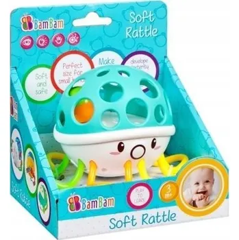 Hračka pro kojence Bam Bam Měkká chrastítko Chobotnice