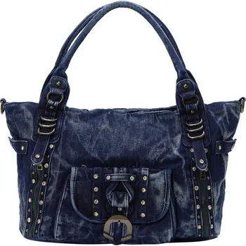 Kabelka Dámská kabelka přes rameno nelice - džínová, UNIVERZÁLNÍ VELIKOST