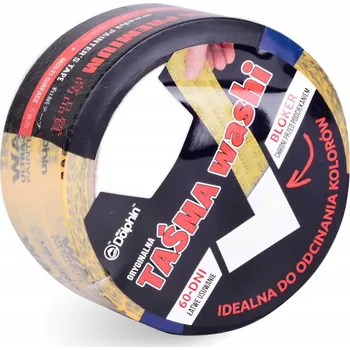 Lepicí páska Washi páska pro přesné oddělení barev 47 mm x 25 m Blue Dolphin