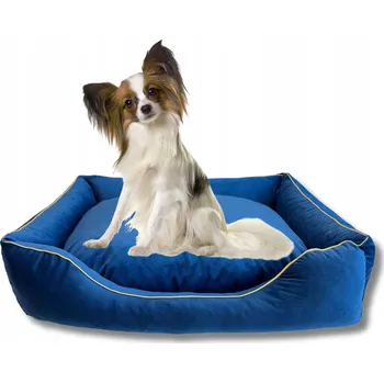 Pelíšek pro psa Pelíšek pro psa z veluru, se zipem a vyjímatelnými vložkami, 75x55 cm