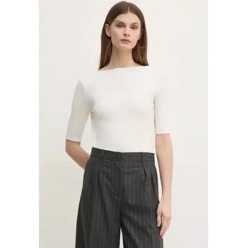 Pánské tričko Tričko Calvin Klein K20K208244 béžová 01X, vel. M