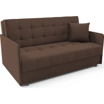 Sedací souprava Rozkládací pohovka SALLY IV Hnědá