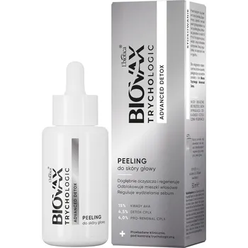 Pleťový peeling Biovax Trychologic Advanced Detox peeling 50 ml