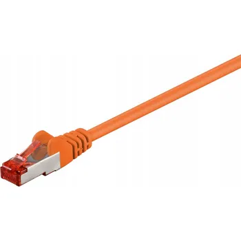 Síťový kabel MicroConnect F/UTP CAT6 0,25m Oranžový PVC