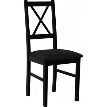 Jídelní židle Židle Veneti látka černá 1 ks