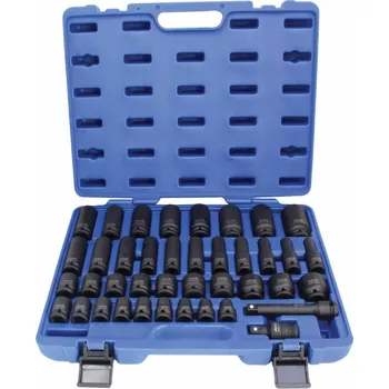 Ruční nářadí Sada kovaných nástrčných klíčů, 1/2", 9 - 30 mm, 40 ks - AHEX40F