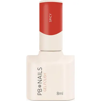Lak na nehty PB NAILS Hybridní lak na nehty SPICY červený 8ml