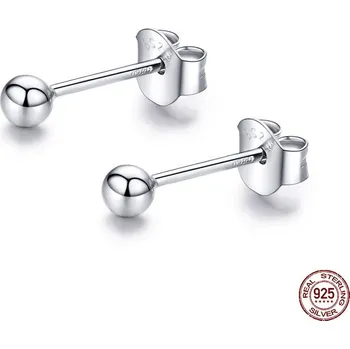 Náušnice Stříbrné dívčí náušnice s jemnými motivy | náušnice, šperk - GXE581