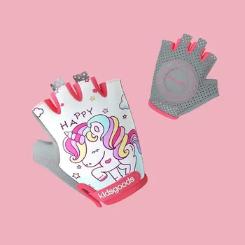 Cyklistické rukavice Dětské cyklistické rukavice bez prstů | rukavice, doplněk - 1 , L (7-12 let)