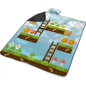 deka Sablio Plážová deka Videohra 2: 200x140 cm