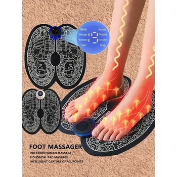 Masážní přístroj Elektrická masážní podložka na nohy | relaxační přístroj 2 ks