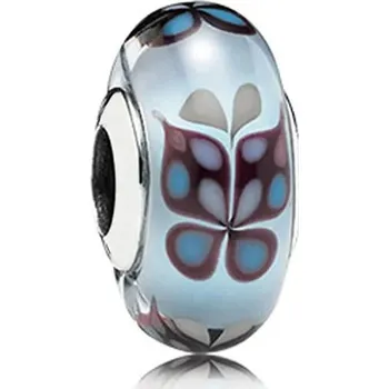 Přívěsek Stříbrný přívěsek motýl vážka tulipán | přívěsek, šperk - B996