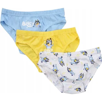 Chlapecké spodní prádlo SLIPY chlapecké spodní prádlo 3-PACK BLUEY PEJSCI 110/116 D028T