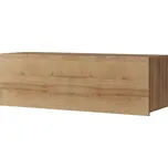 Police laminovaná deska Veneti 105 x 28 cm odstíny hnědé