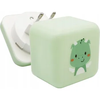 Lampička Noční lampa Cloud zelená