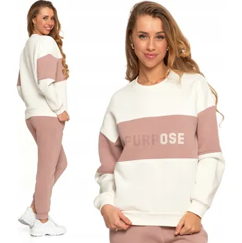 Dámská mikina Dámská MIKINA MORAJ s nápisem BEZ KAPUCE kapuce, sportovní velikost S