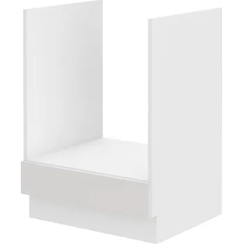 Kuchyňská skříňka MOB Lavera 60 D GAZ BB (bílá + lesk bílý)