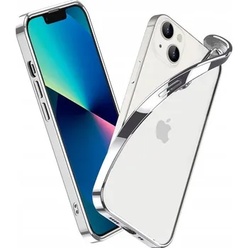 Pouzdro na mobilní telefon Zadní Kryt Pskom pro Apple iPhone 13 mini stříbrný