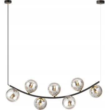 Závěsné svítidlo Emibig RITZ 7 BL GRAFIT - 7 žárovek E14