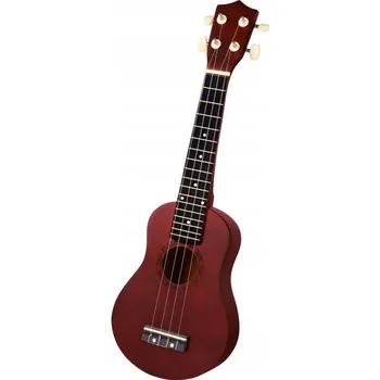 Ukulele Ukulele pro začátečníky dřevěné + trsátko + učebnice s písničkami