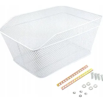 Košík na láhev Zadní košík na kolo JET DOMER bílý